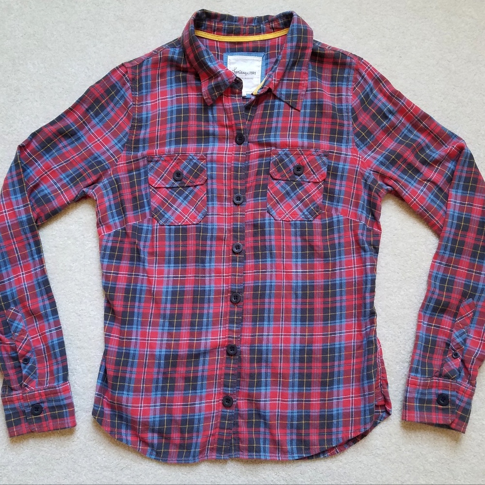 🍎 F21 HERITAGE 1981 Plaid Button Down Shirt SMALL